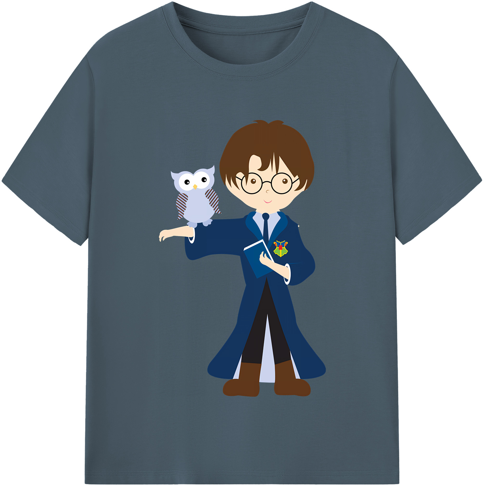 （画像用） Harry Potter ハリー・ポッターシリーズ 綿100％半袖Tシャツ（フロントプリント）